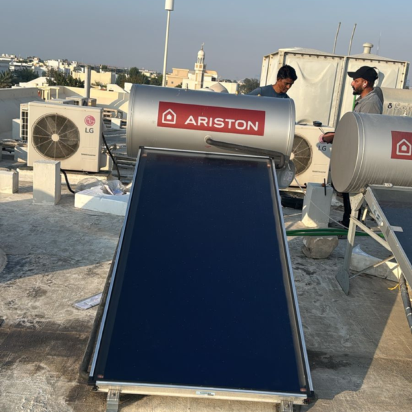 Solar water heater installation service
