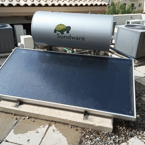 Sundware 200L Solar Water Heater –Includes Complete Installation